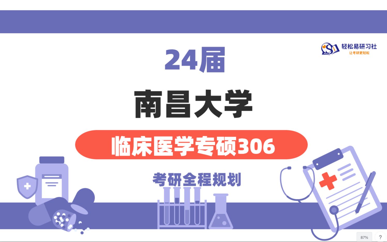 [图]24届南昌大学-临床医学306-综合经验贴考情分析专业课分析-考研-会诊师兄-轻松易研习社