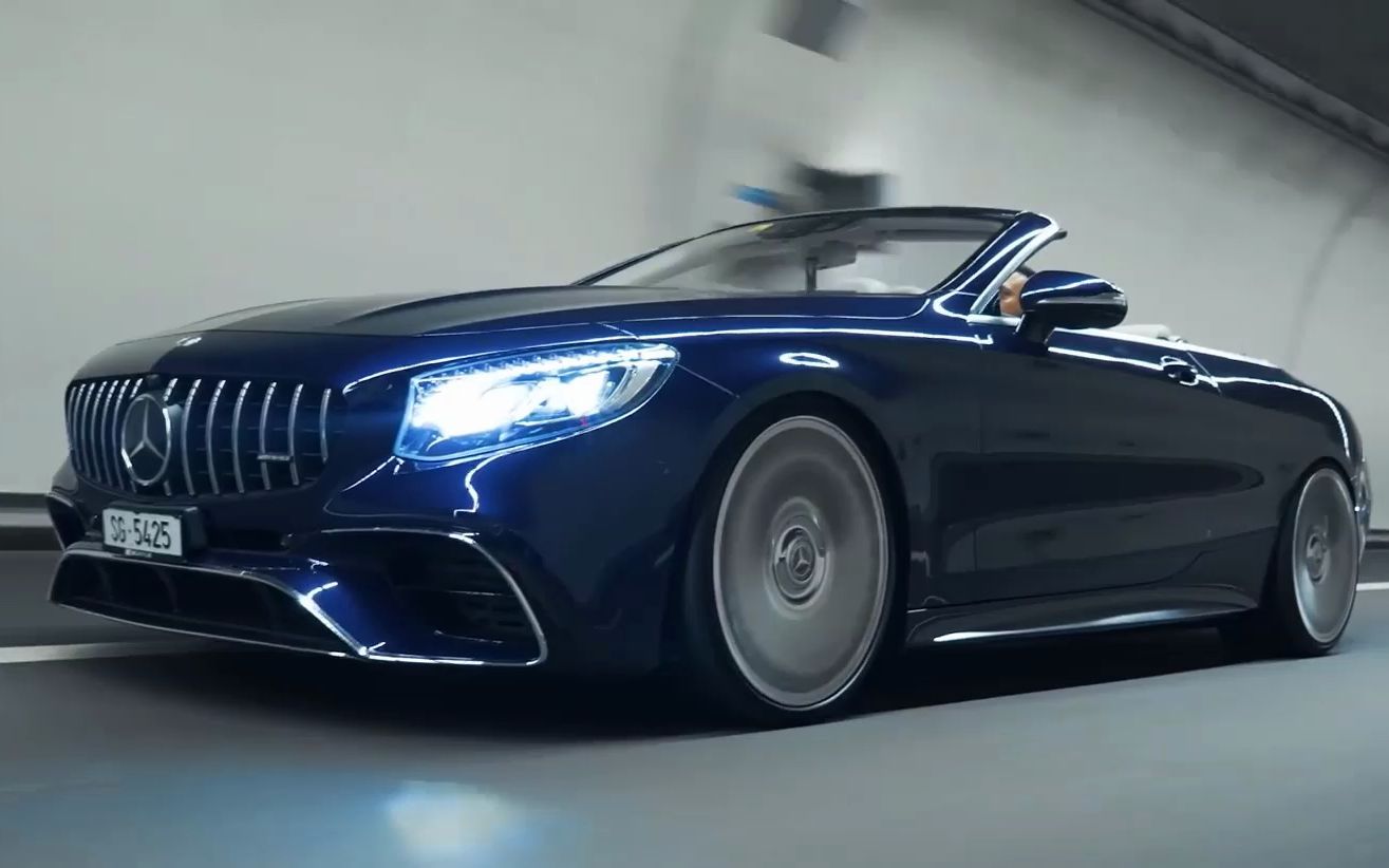年夜骑士-梅赛德斯(mercedes)-amg s63 敞篷车【一盒-车】