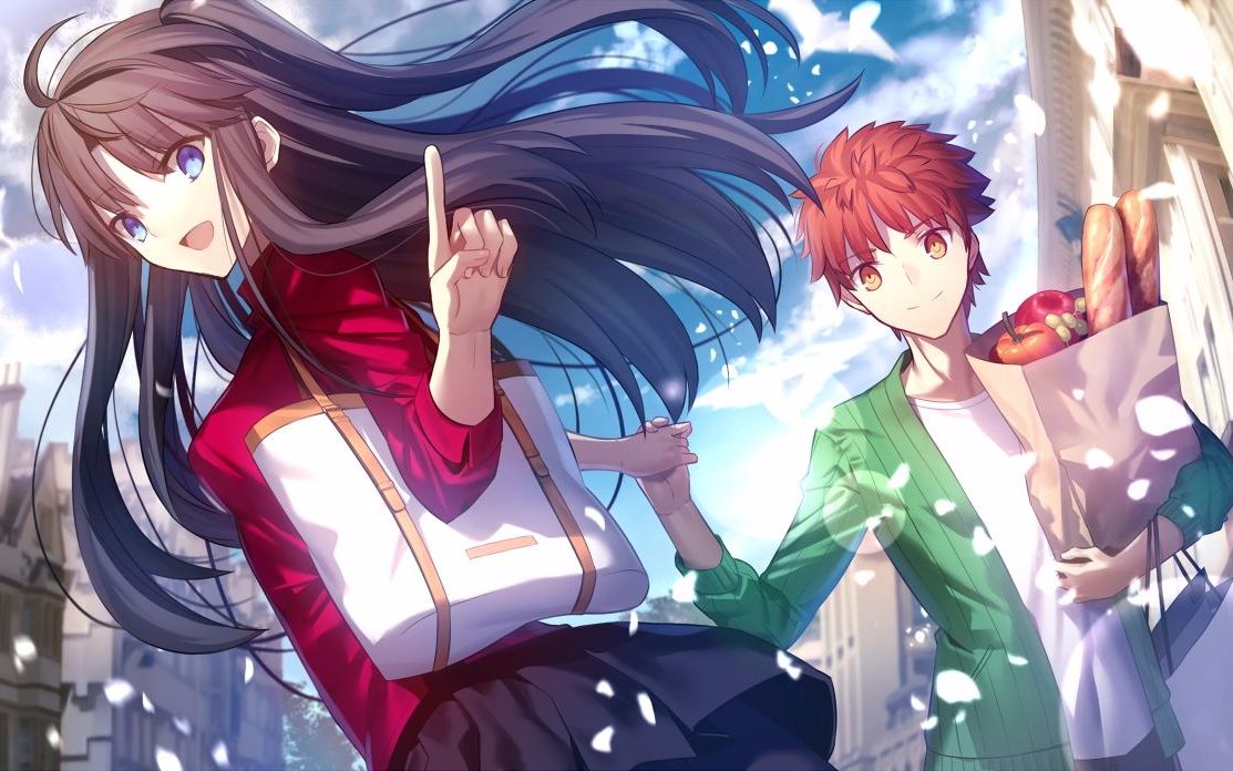 【Fate/超甜组合】士凛党必看！来自卫宫士郎和远坂凛的甜蜜盛宴！_哔哩哔哩_bilibili