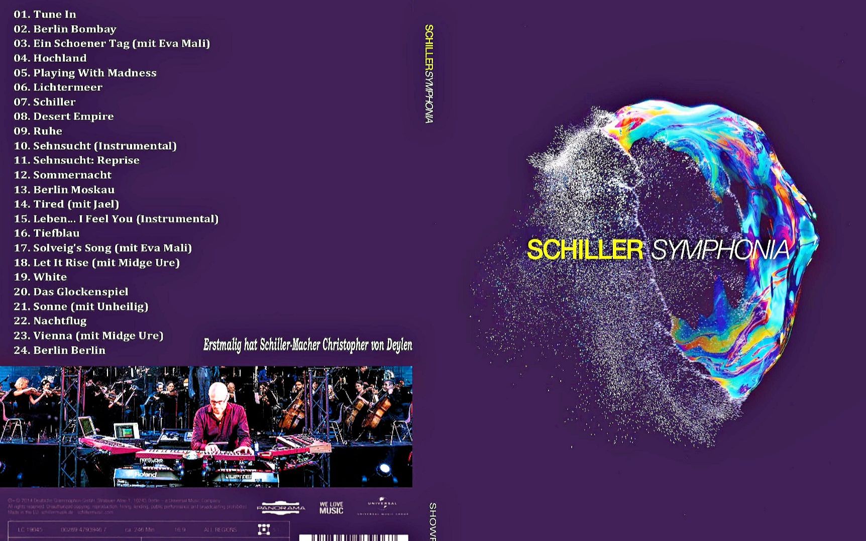 [图]（HI-Res）喜乐电子乐队 Schiller - Symphonia 2014（蓝光）