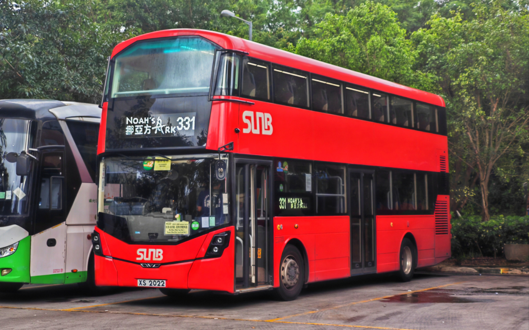 香港阳光巴士 Wrightbus StreetDeck【搭载:奔驰295马力发动机,Voith DIWA 854.6 (4AT) 变速箱】运行实录哔哩哔哩bilibili