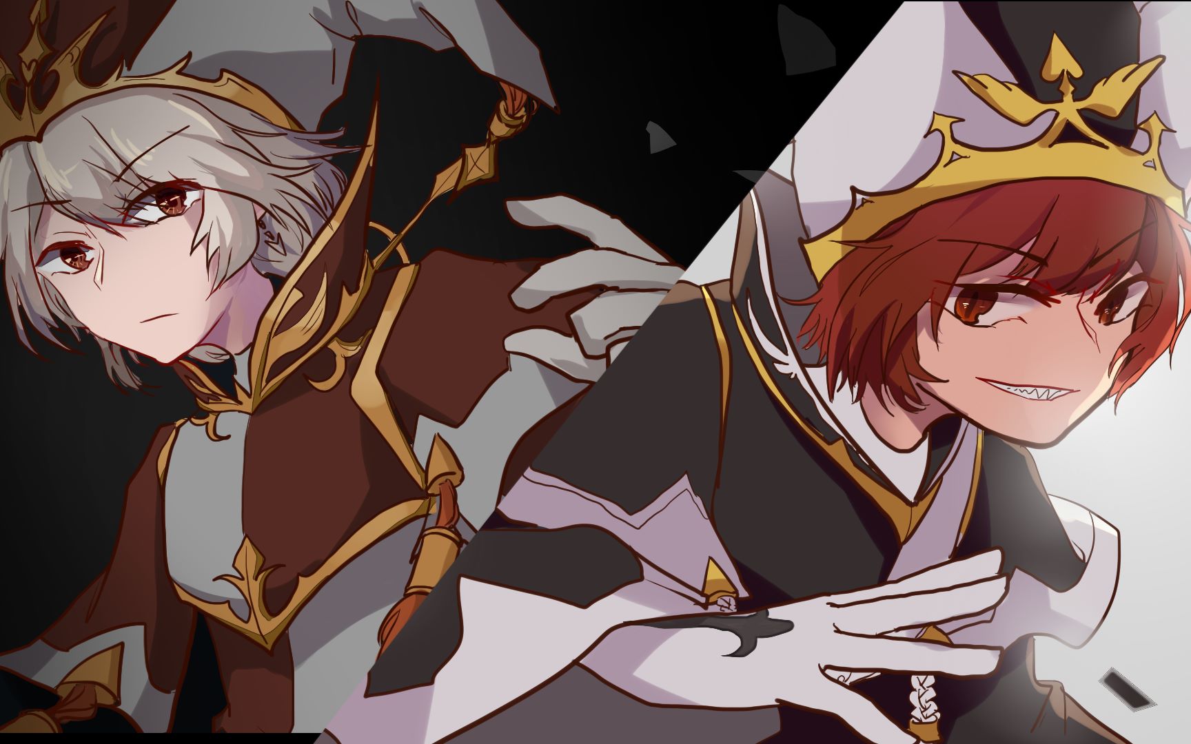 【魔卡仙踪/大小王组】「いかないで」