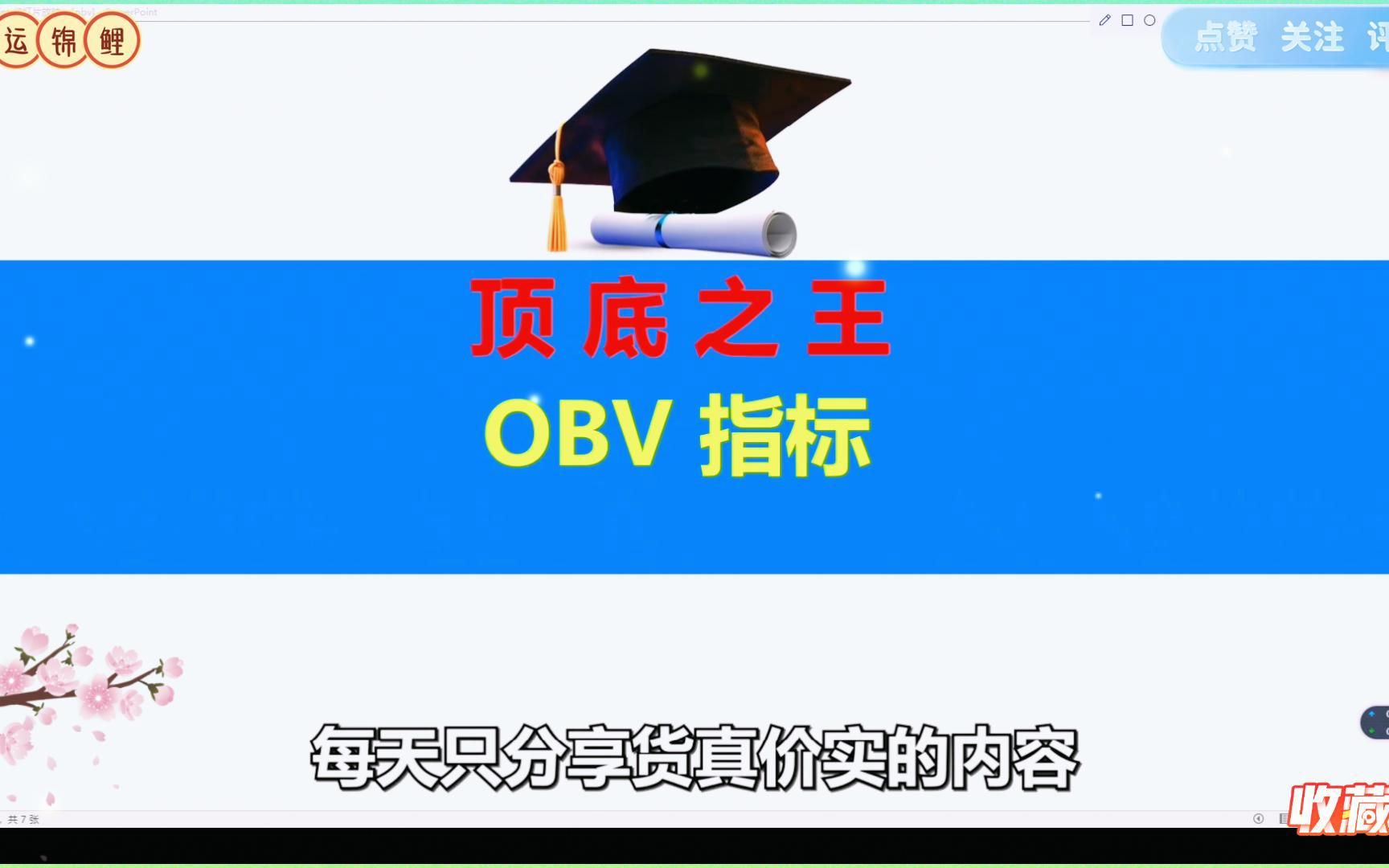 [图]顶底之王，股市技术篇之OBV指标，最简单的逃顶抄底方式