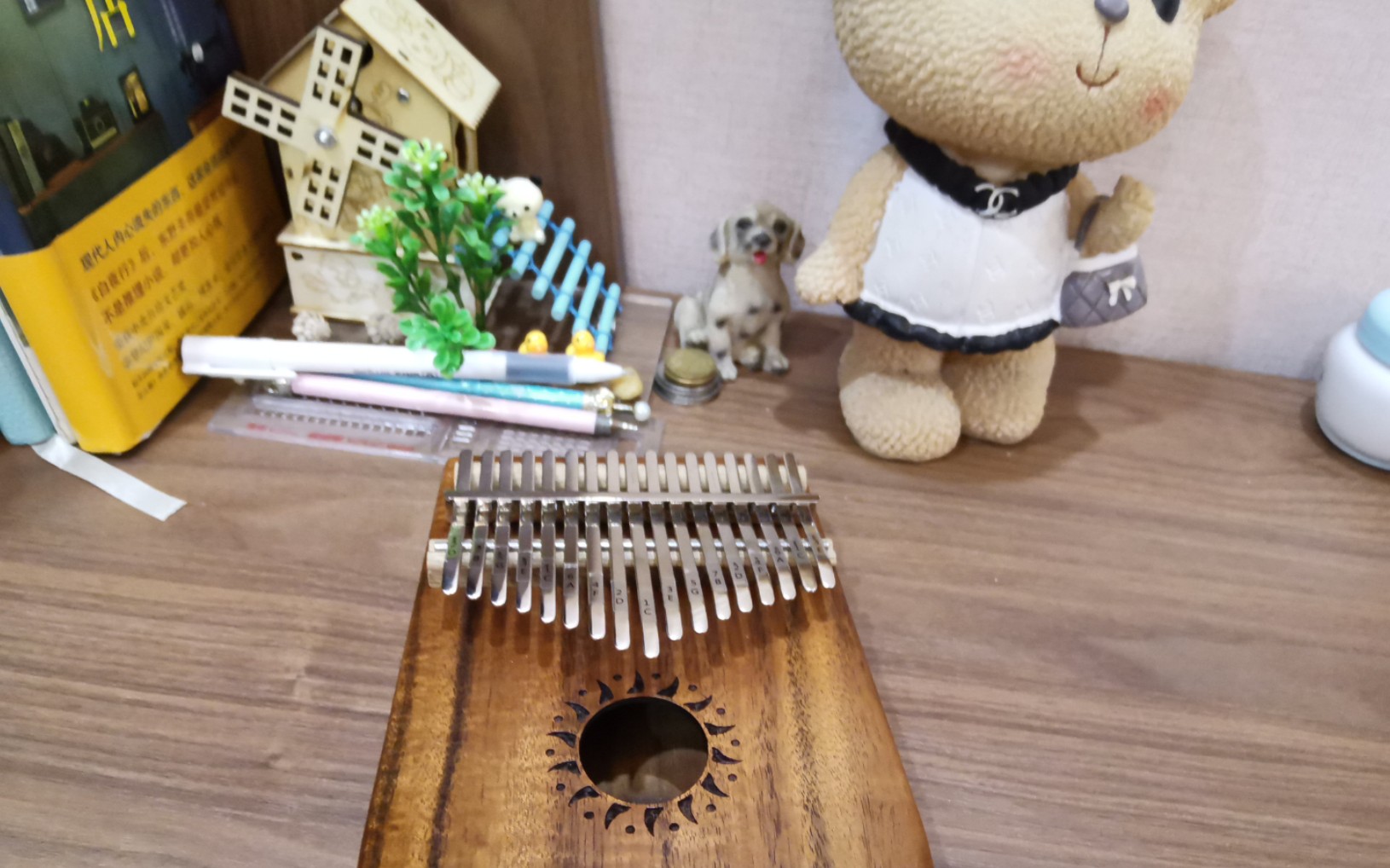 【卡林巴拇指琴】不染