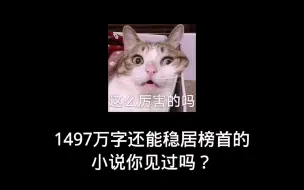 Download Video: 这本小说字数高达1497万字，稳居畅销榜榜首，依然巅峰不倒！