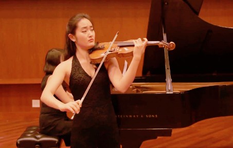 肖邦升c小调夜曲【附曲谱】小提琴ChopinNocturne in c sharp minor 韩国YuEun Kim演奏哔哩哔哩bilibili