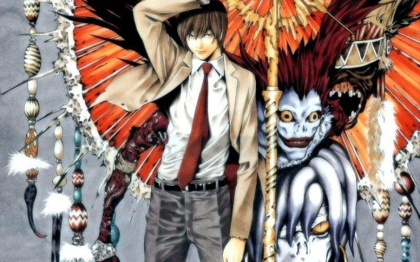 我会在你死时,将你写进死亡笔记.夜神月!