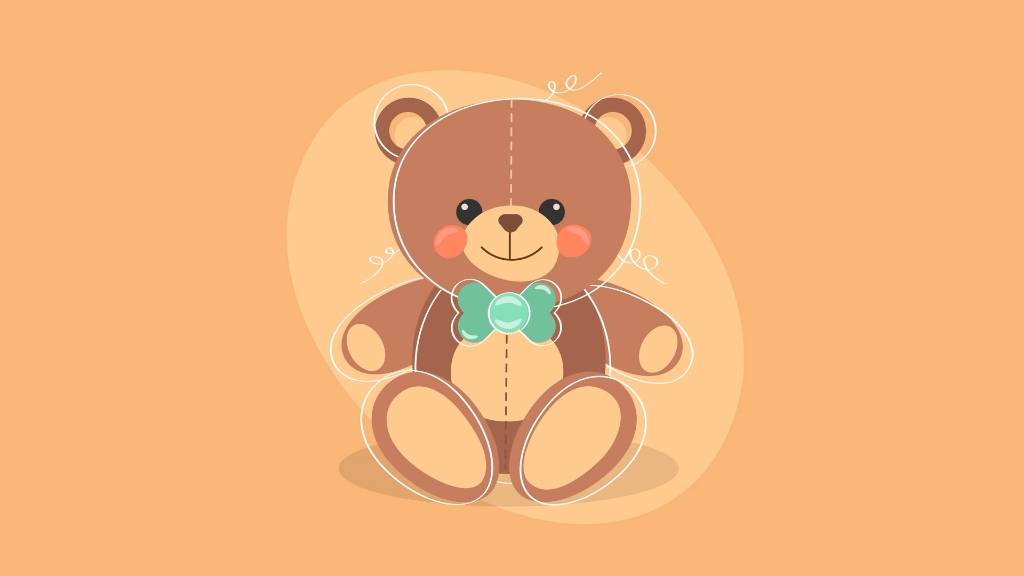 如何在adobe illustrator画一只可爱的小熊