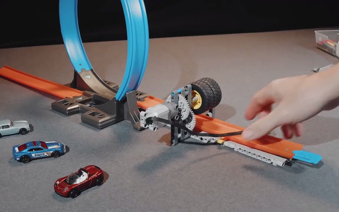 【定格动画】助推器(小车发射器)