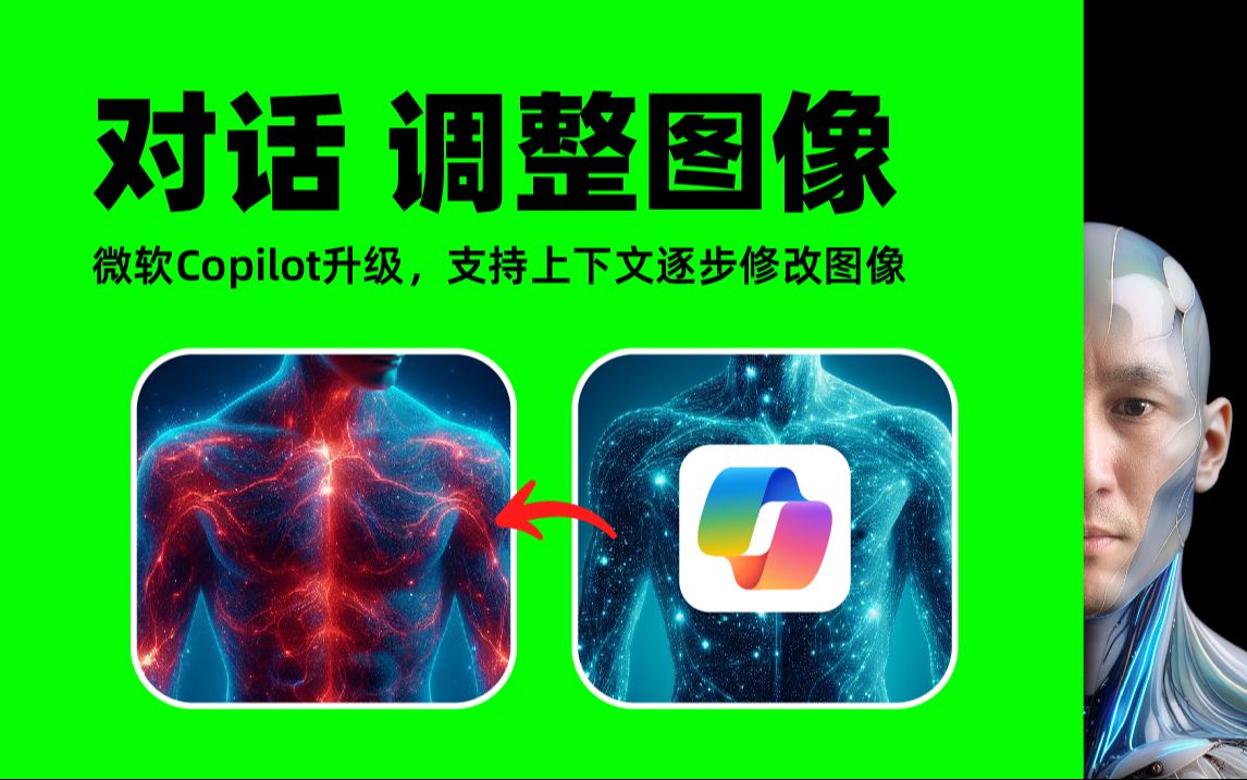 免费ai工具 微软必应Copilot 新功能!支持上下文逐步修改图像哔哩哔哩bilibili