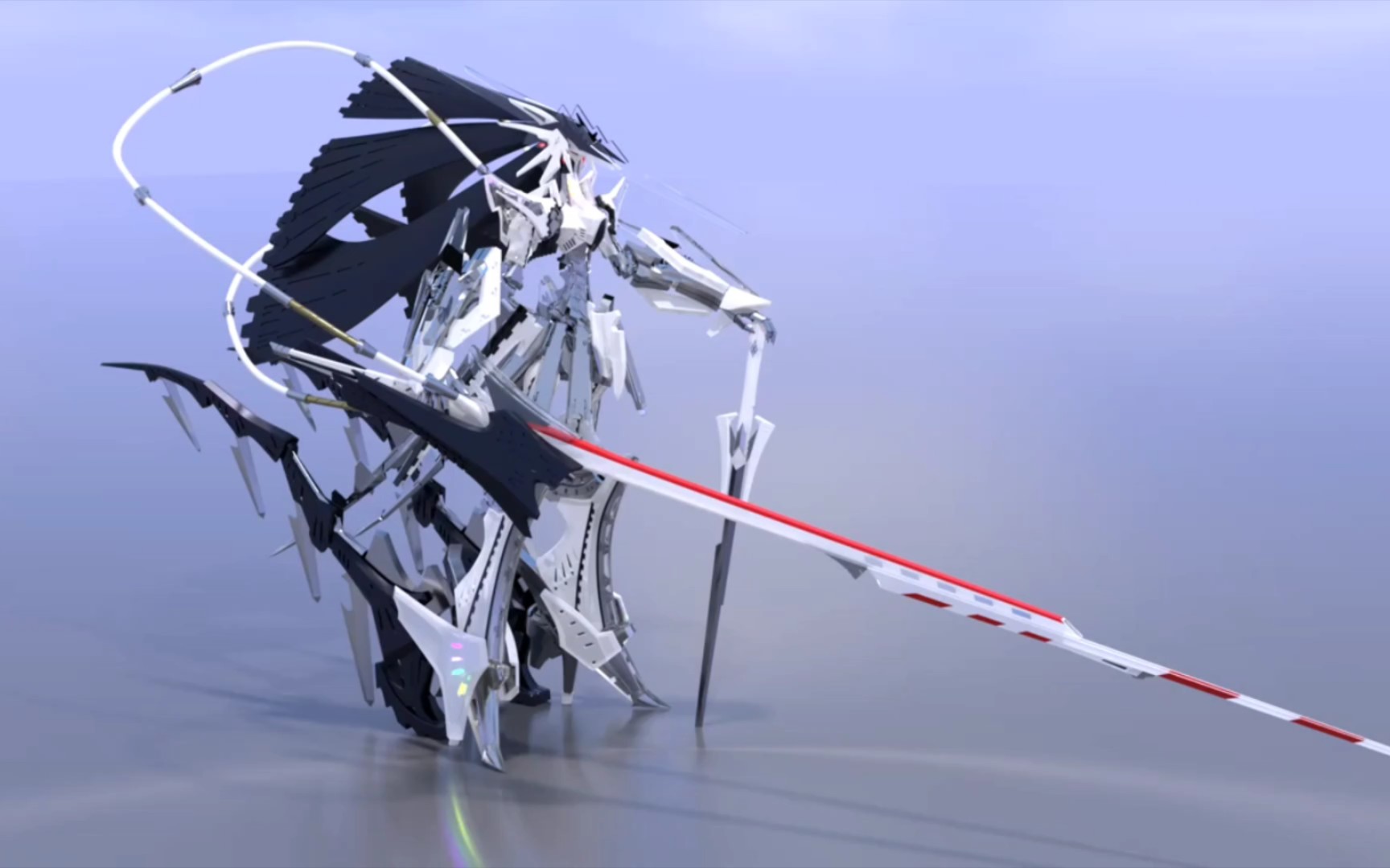 【搬运】[模型鉴赏]五星物语3d建模 gtm z.a.p. 与作者自设 mgp-r