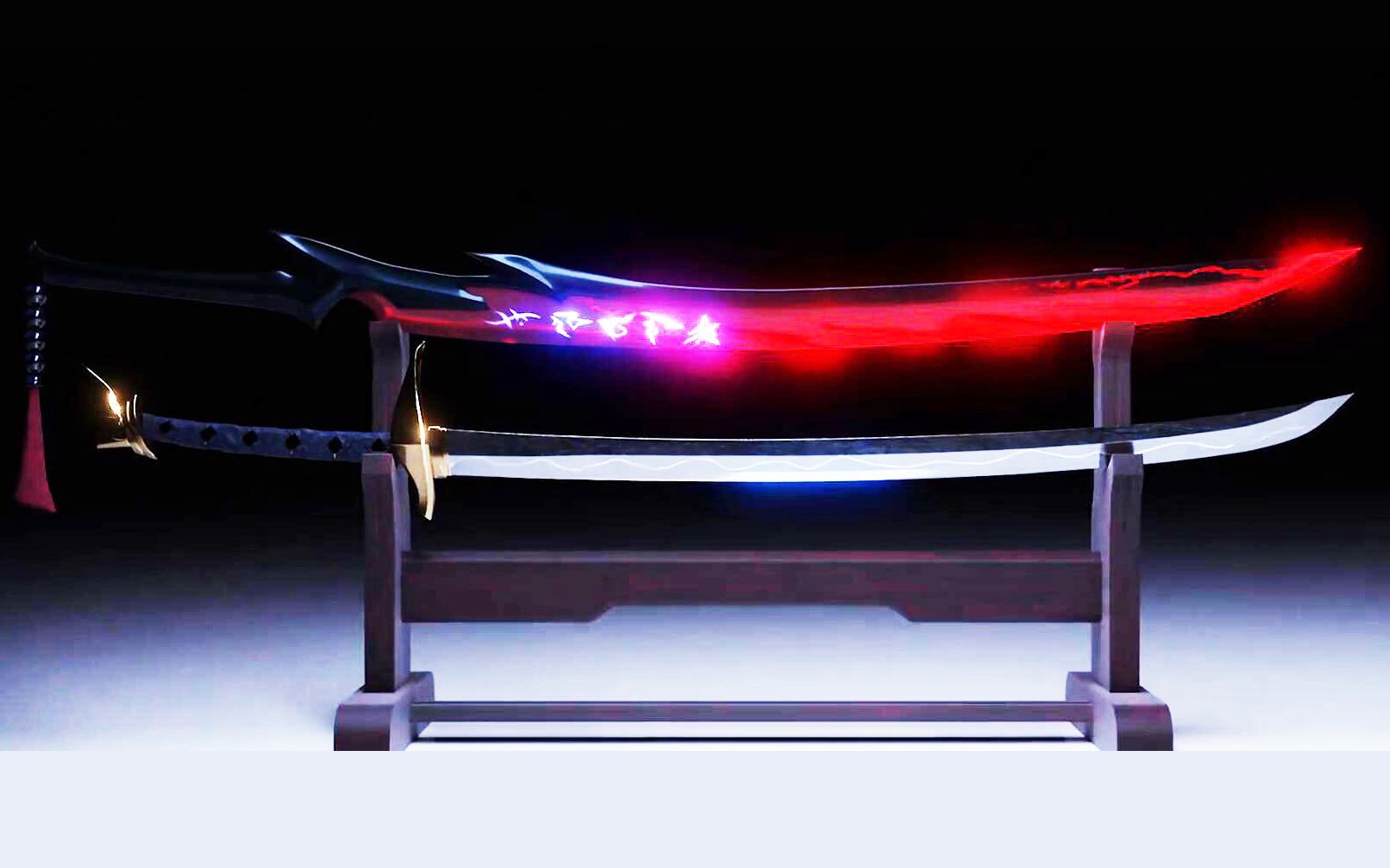 3dmax建模【lol新英雄永恩】双刀武器模型制作,渲染全流程视频教学