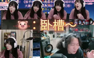 Video herunterladen: 童猪听周菲戈唱《爱错》🐷：哇～你无敌了