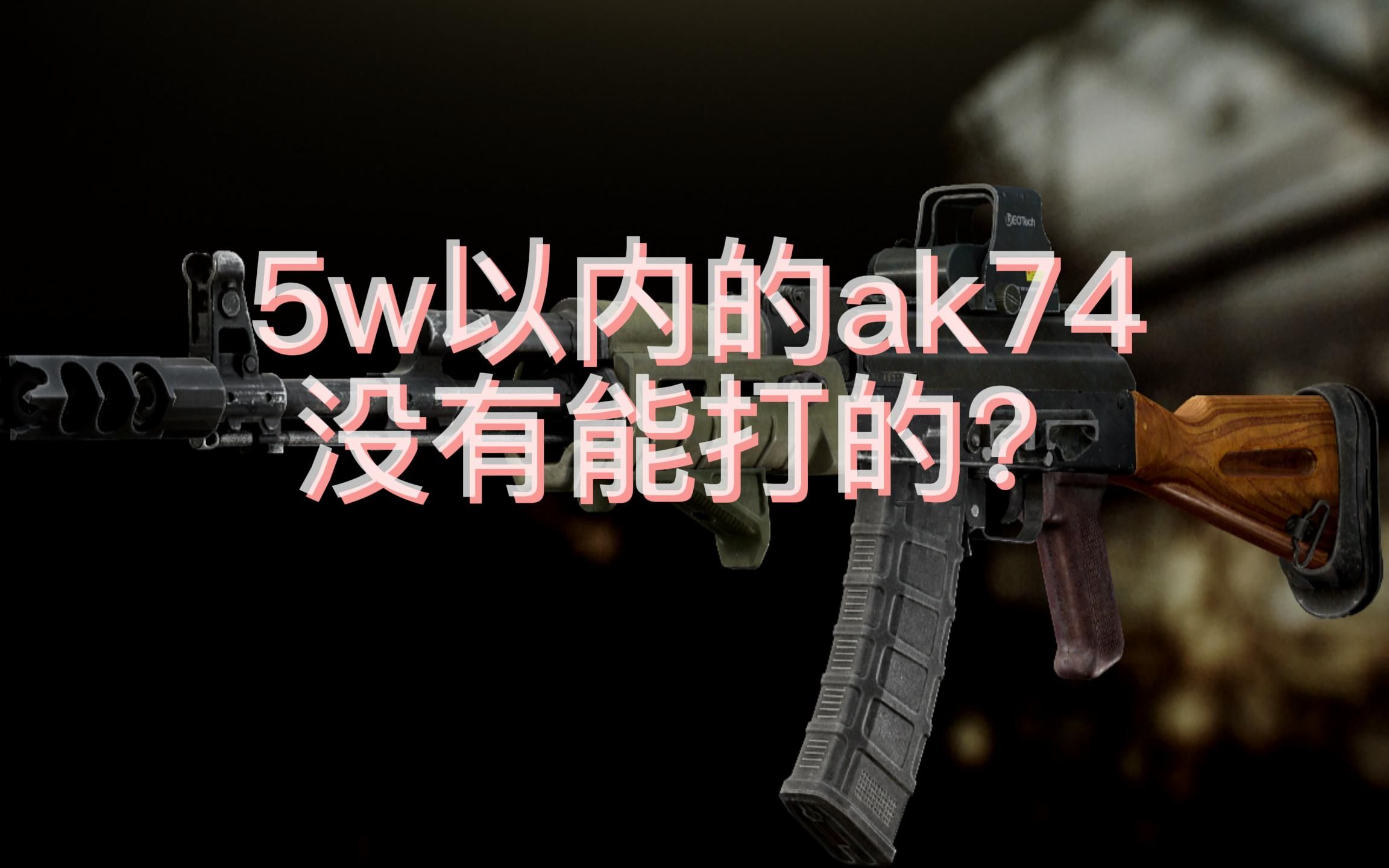 [图]5w以内没有能打的ak74？