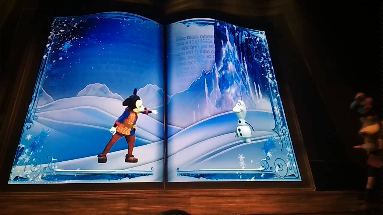 香港迪士尼乐园魔法书屋冰雪奇缘