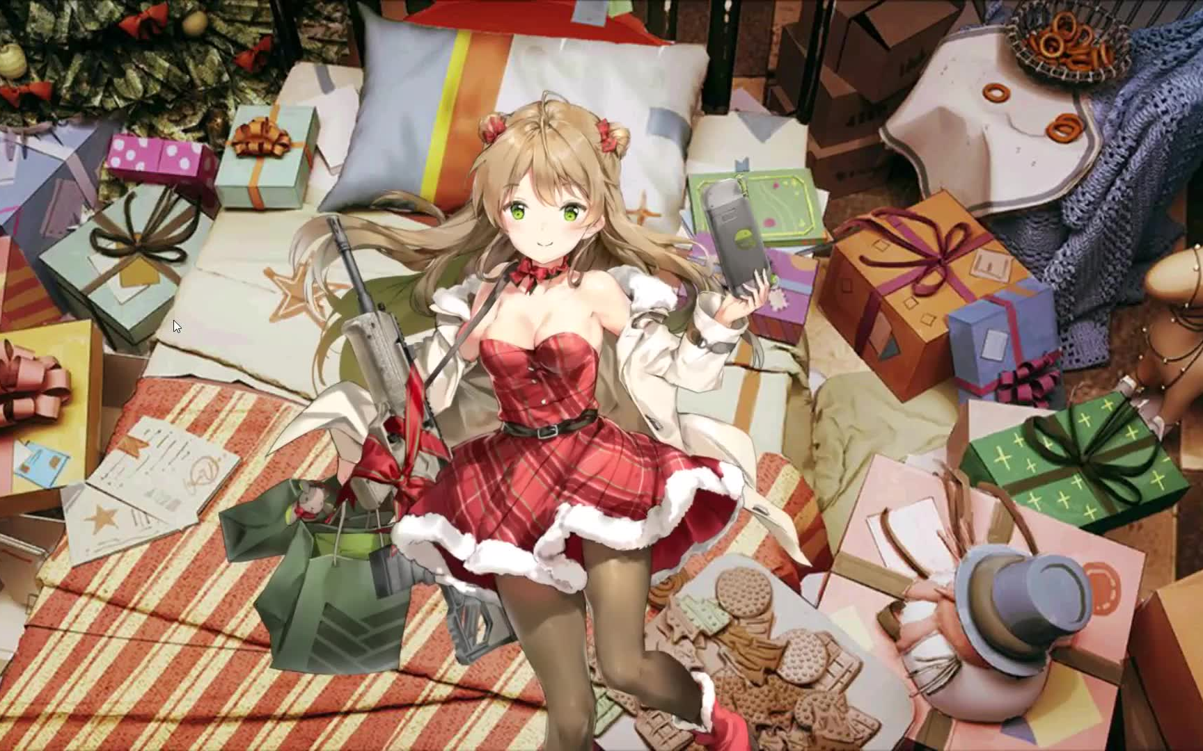 少女前线 rfb-rfb偷走圣诞节 装扮live2d预览_哔哩哔哩 (゜-゜)つロ