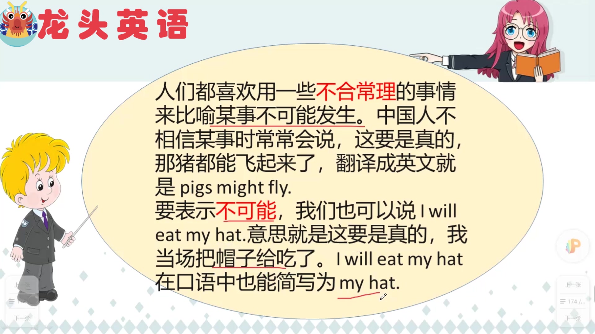 eat my hat什么意思?可别说成“吃帽子”哔哩哔哩bilibili