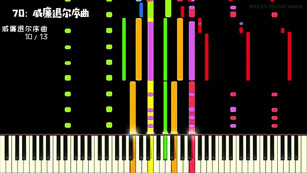 [图]【88个键都要按】威廉退尔序曲 13人合奏