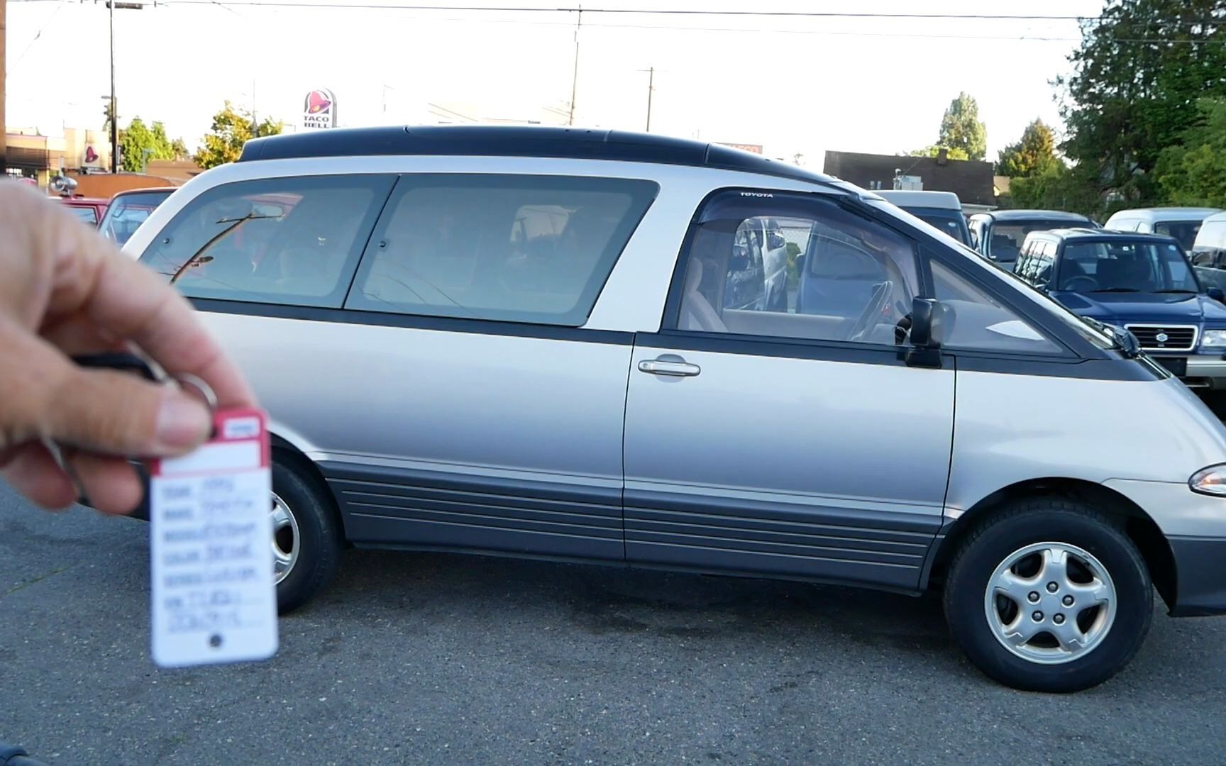 【搬】1996 toyota estima -lucida(previa) 4wd only 10,500ml.