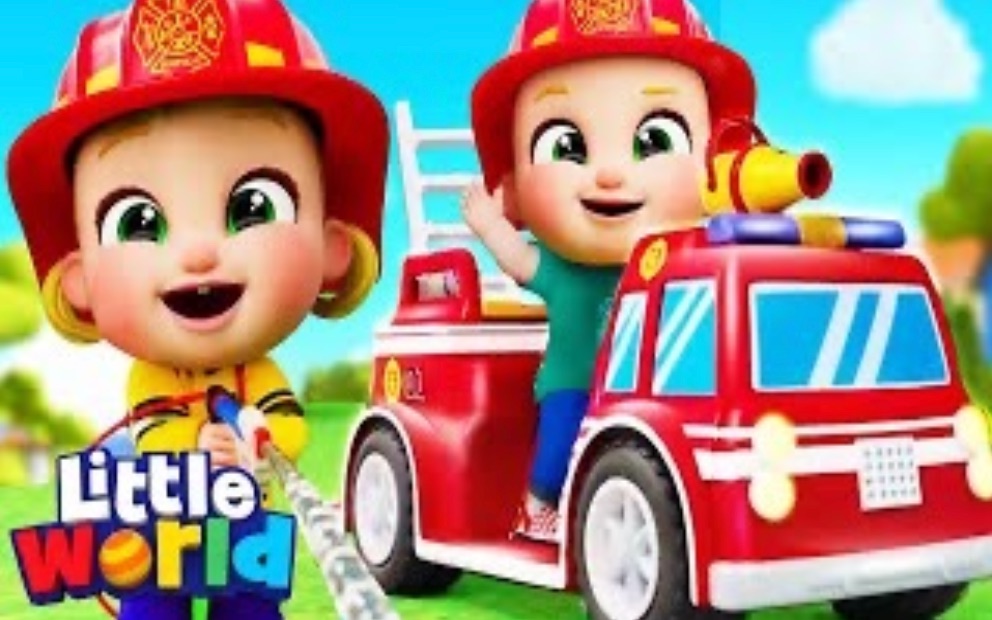 [图]Baby Fireman and Firetrucks Song 小消防员和救火车歌曲 - 小天使