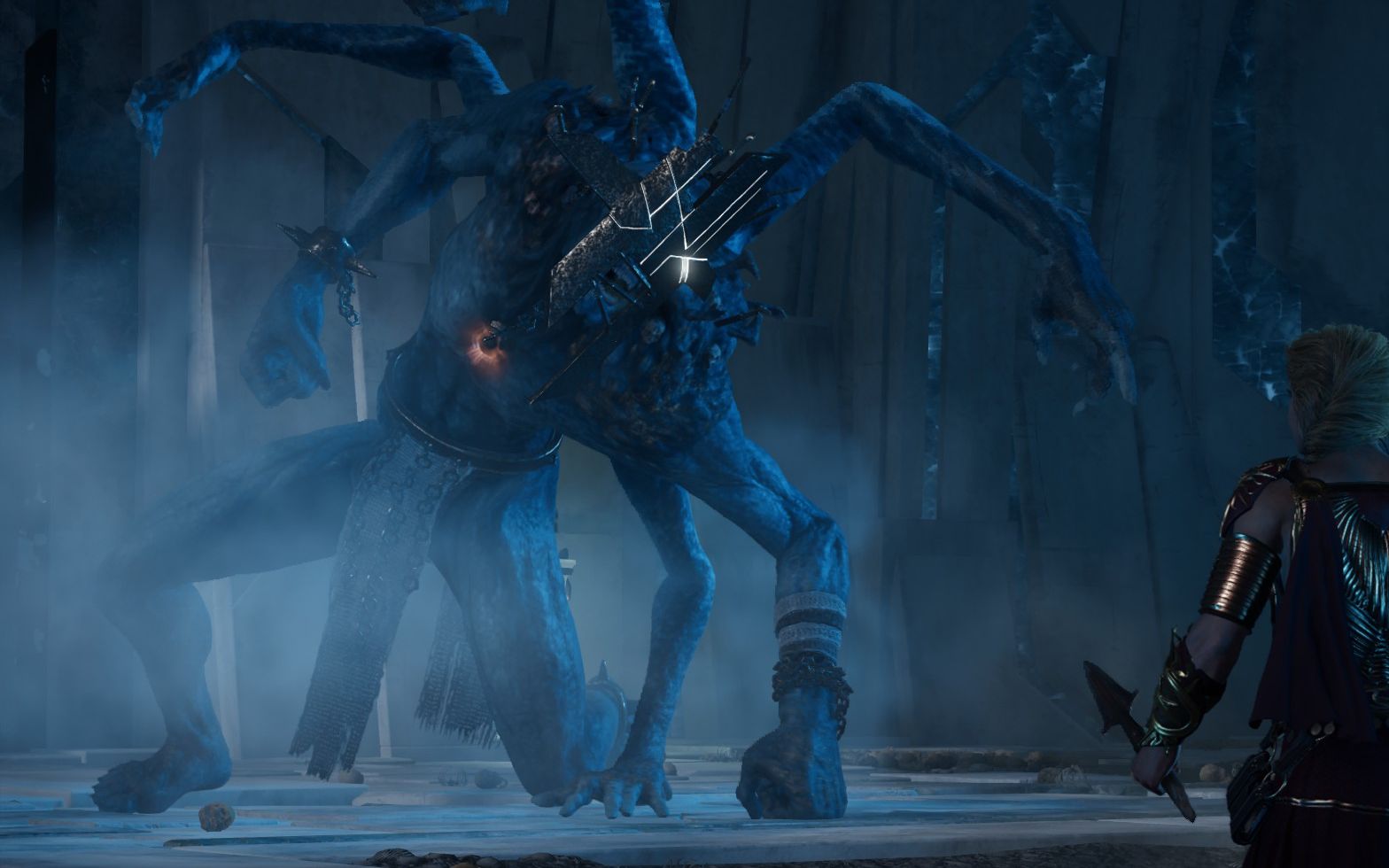 活动  【刺客信条奥德赛】亚特兰蒂斯的审判最终boss:百臂巨人(噩梦