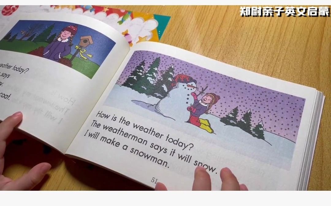 [图]5岁Linda's 阅读绘本How is the weather today!