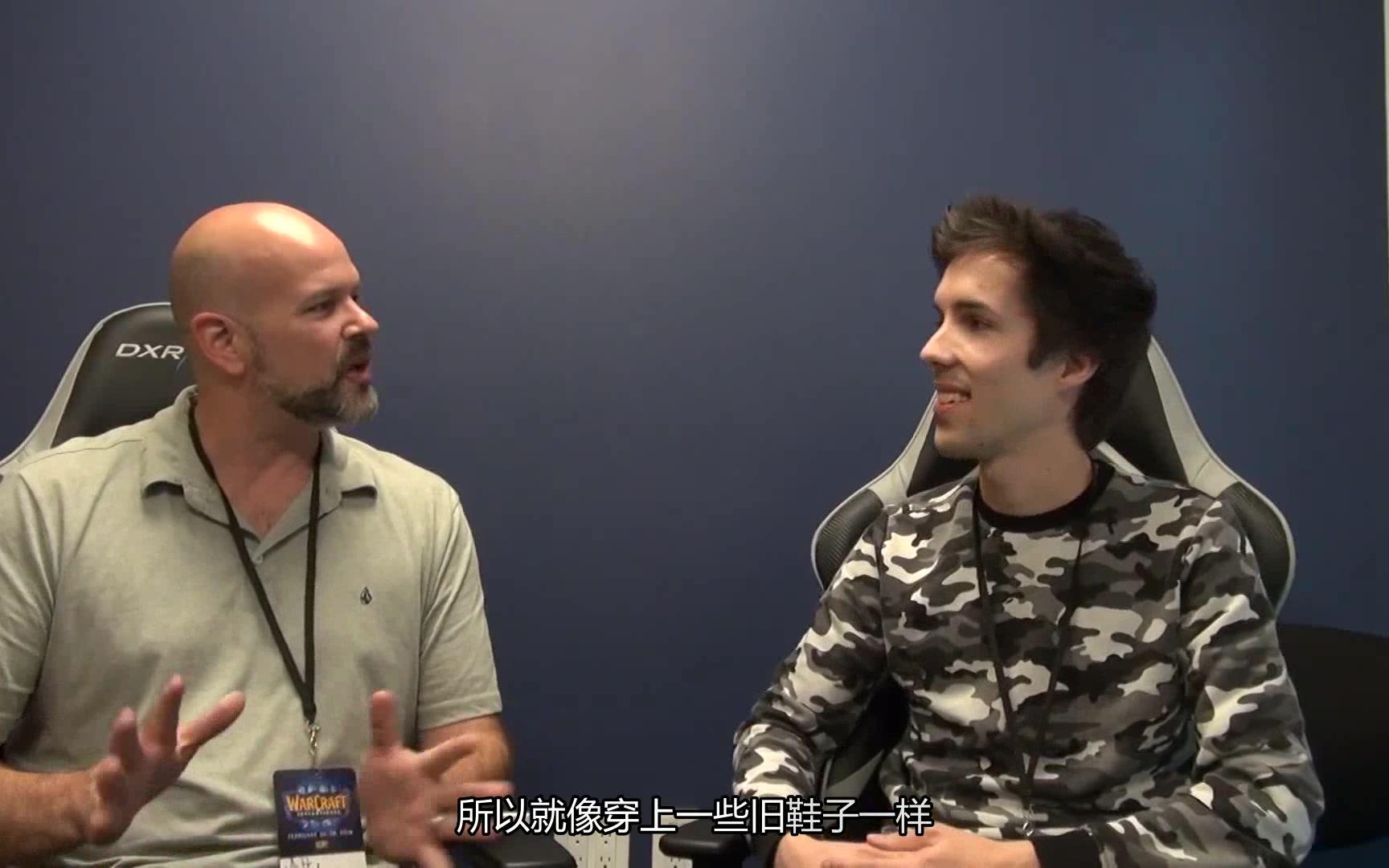 兽王grubby采访魔兽争霸war3制作者matt morris关于魔兽争霸3的未来的