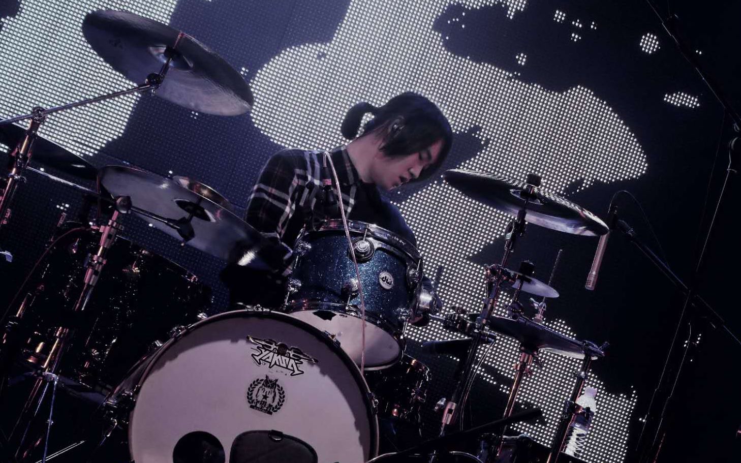 自赏黑金属虚极乐队《往生》架子鼓cover_哔哩哔哩_bilibili