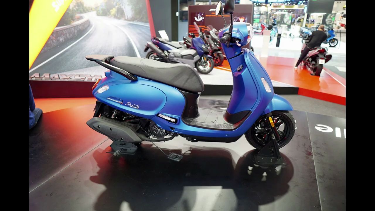 三阳飞度4实拍sym fiddle scooter 2020