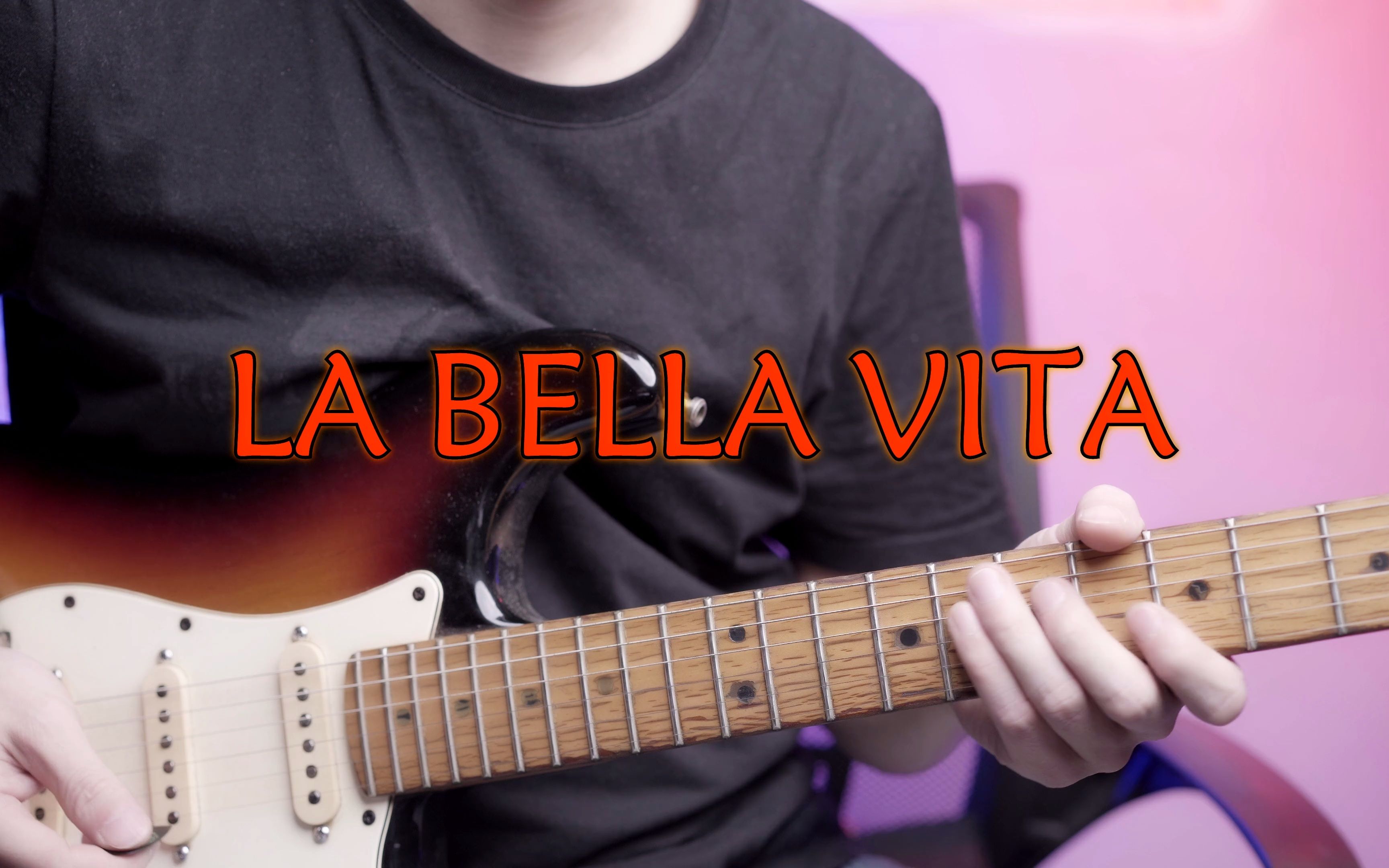 [图]LA BELLA VITA 都快忘了电吉他怎么下手了