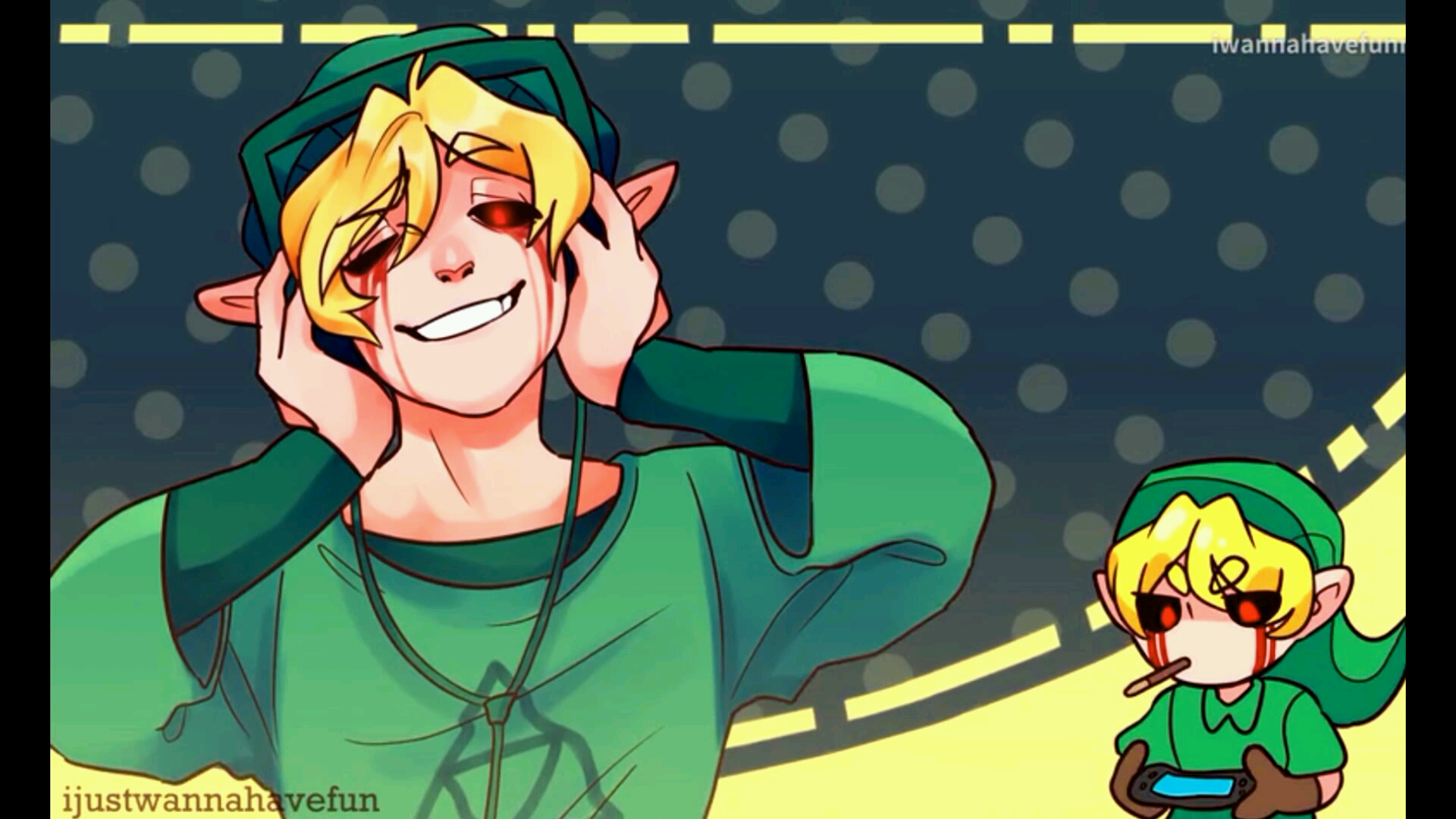 creepy pasta四大帅哥出场!