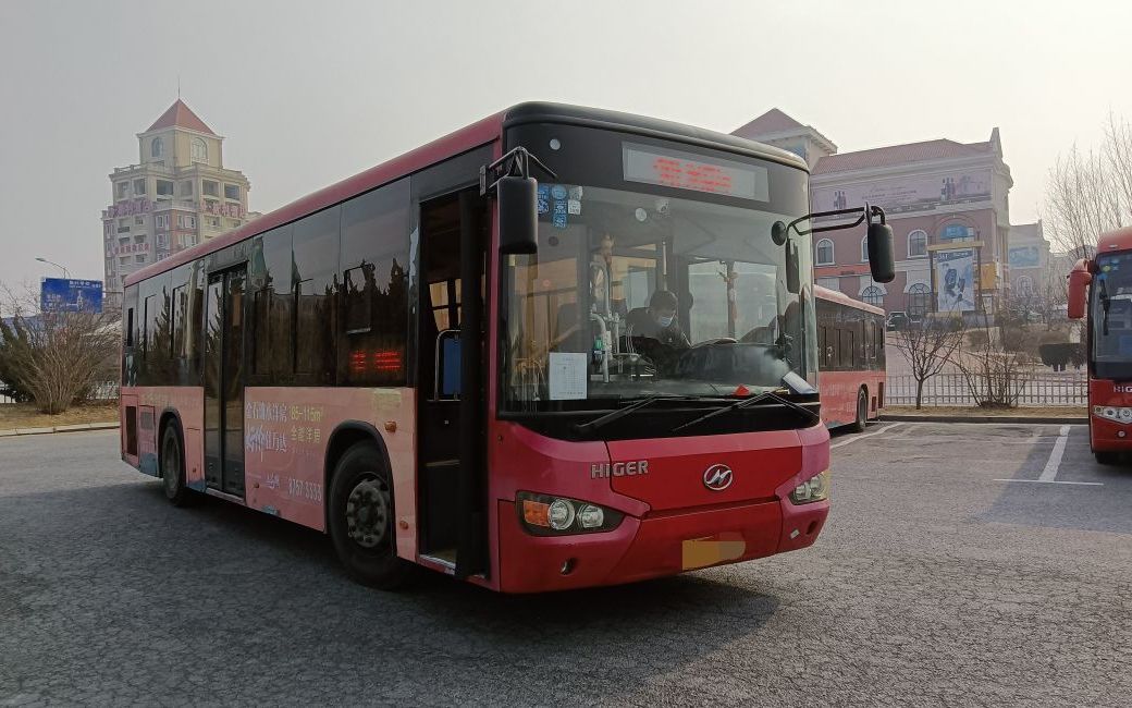 【大连公交】金石滩4路公交前面展望,狩猎场-快轨站(原速)