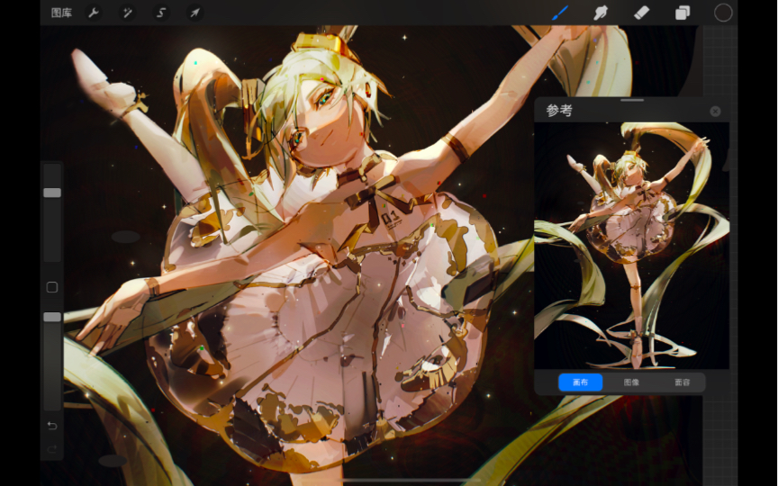 绘画过程】留声机miku_哔哩哔哩_bilibili