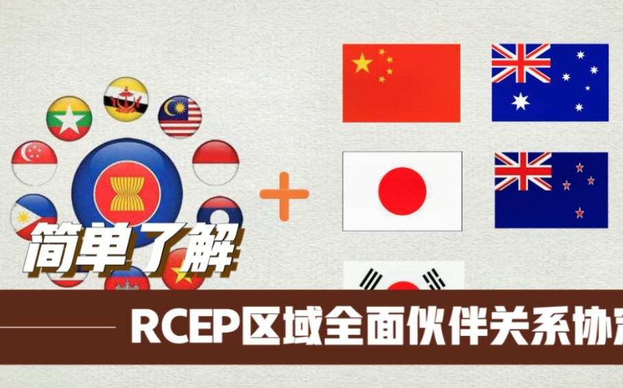 简单了解RCEP协议哔哩哔哩bilibili