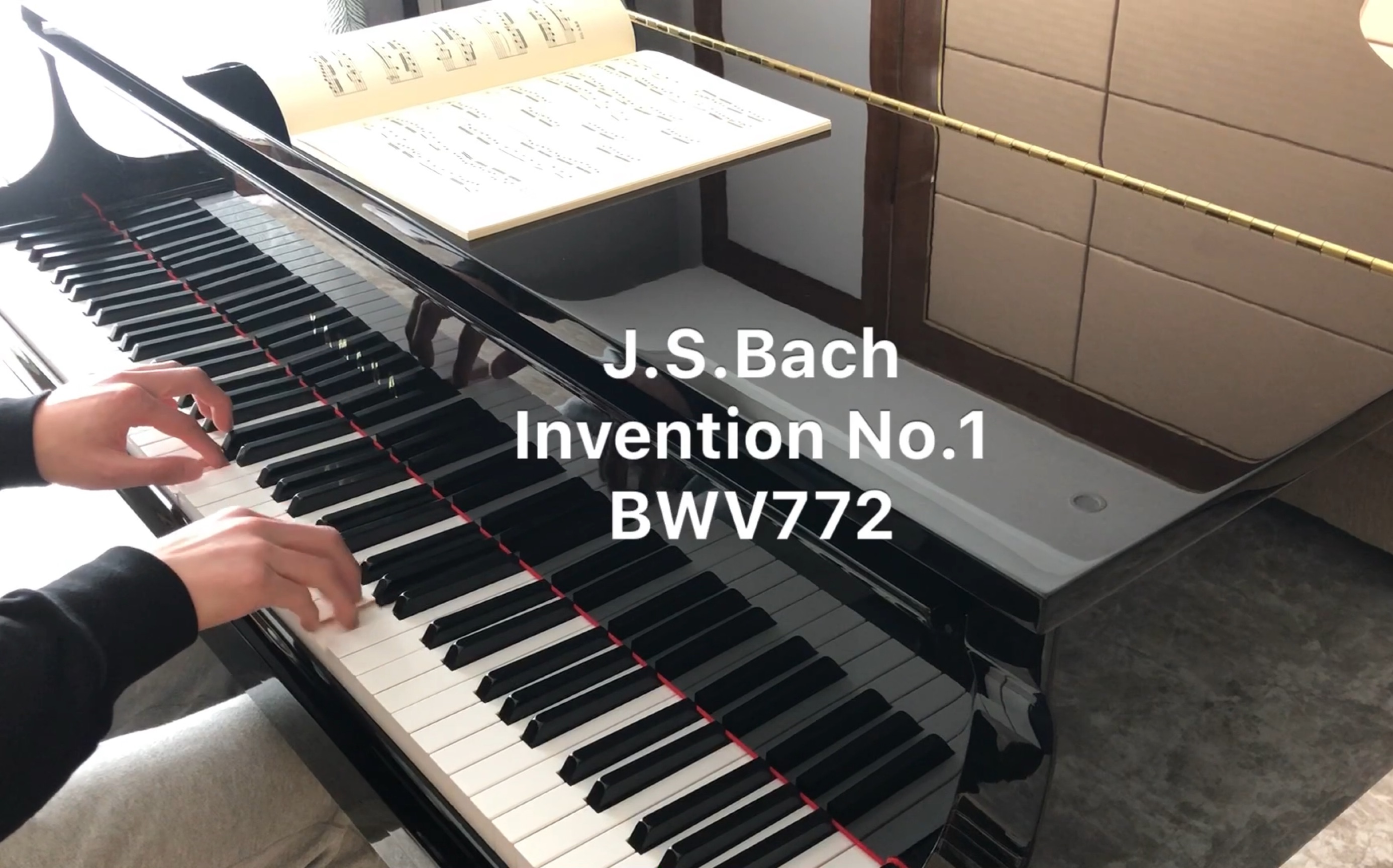 [图]【钢琴】巴赫 二部创意曲 第一首 - J.S.Bach Invention No.1 BWV772