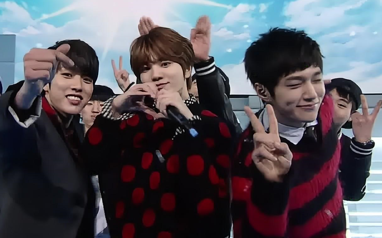 [图]Infinite F - Heartthrob (141207 SBS Inkigayo)