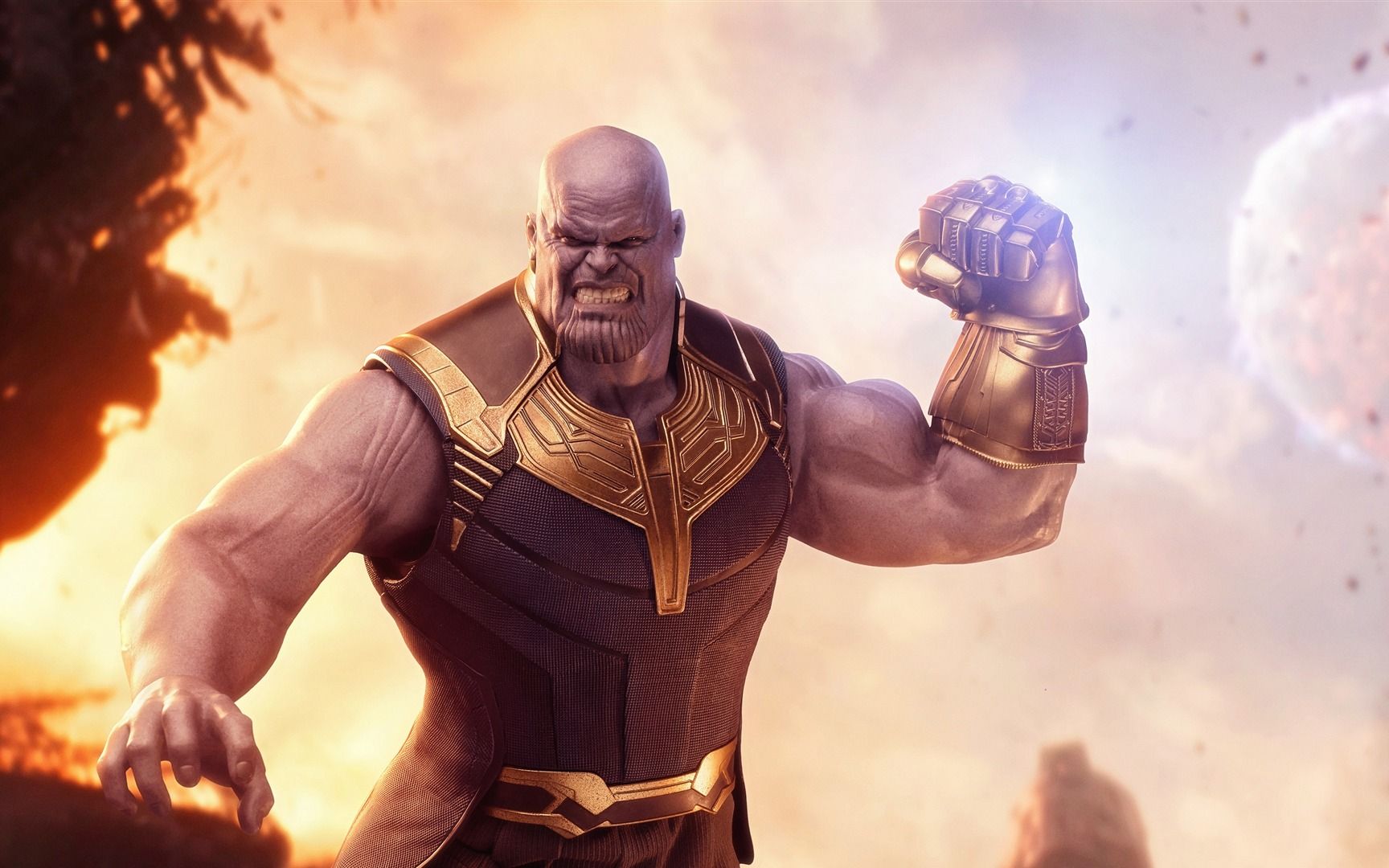 【4k·百万剪辑】灭霸"我就是天命"史诗mv