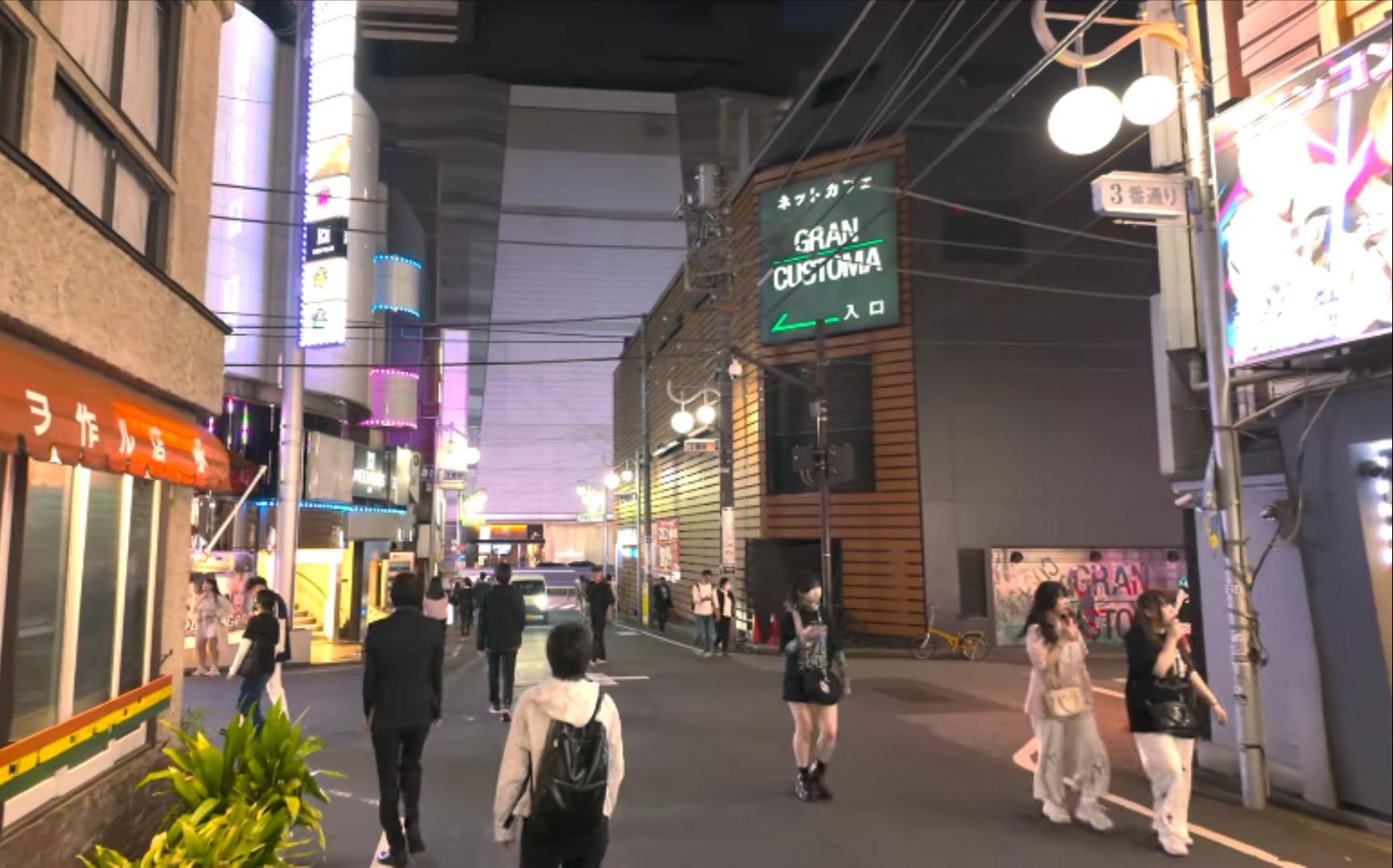 【4k60帧】超清日本:傍晚从东京的原宿步行到新宿