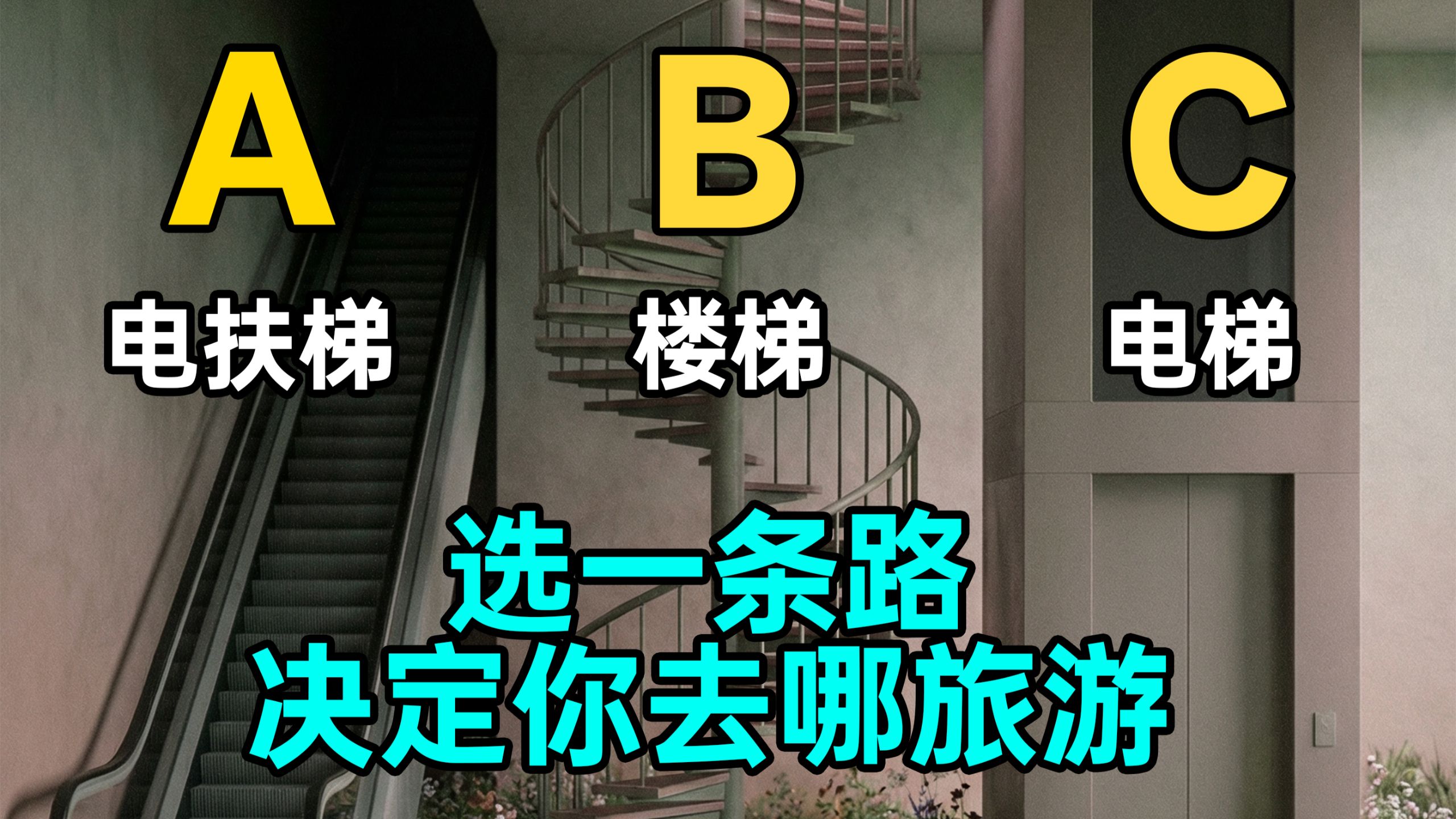 选一条路，决定你接下来的旅程