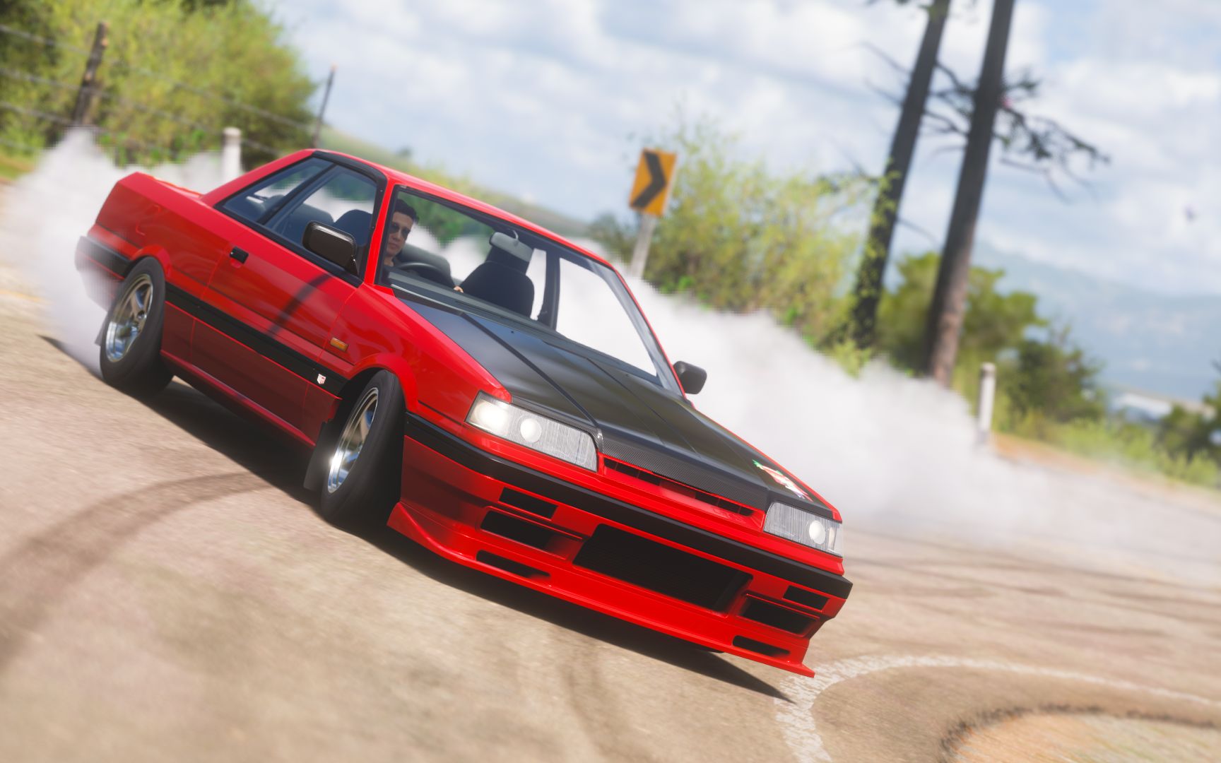 【地平线5】b级 日产 skyline gts-r(r31) 后驱 漂移下山 随录