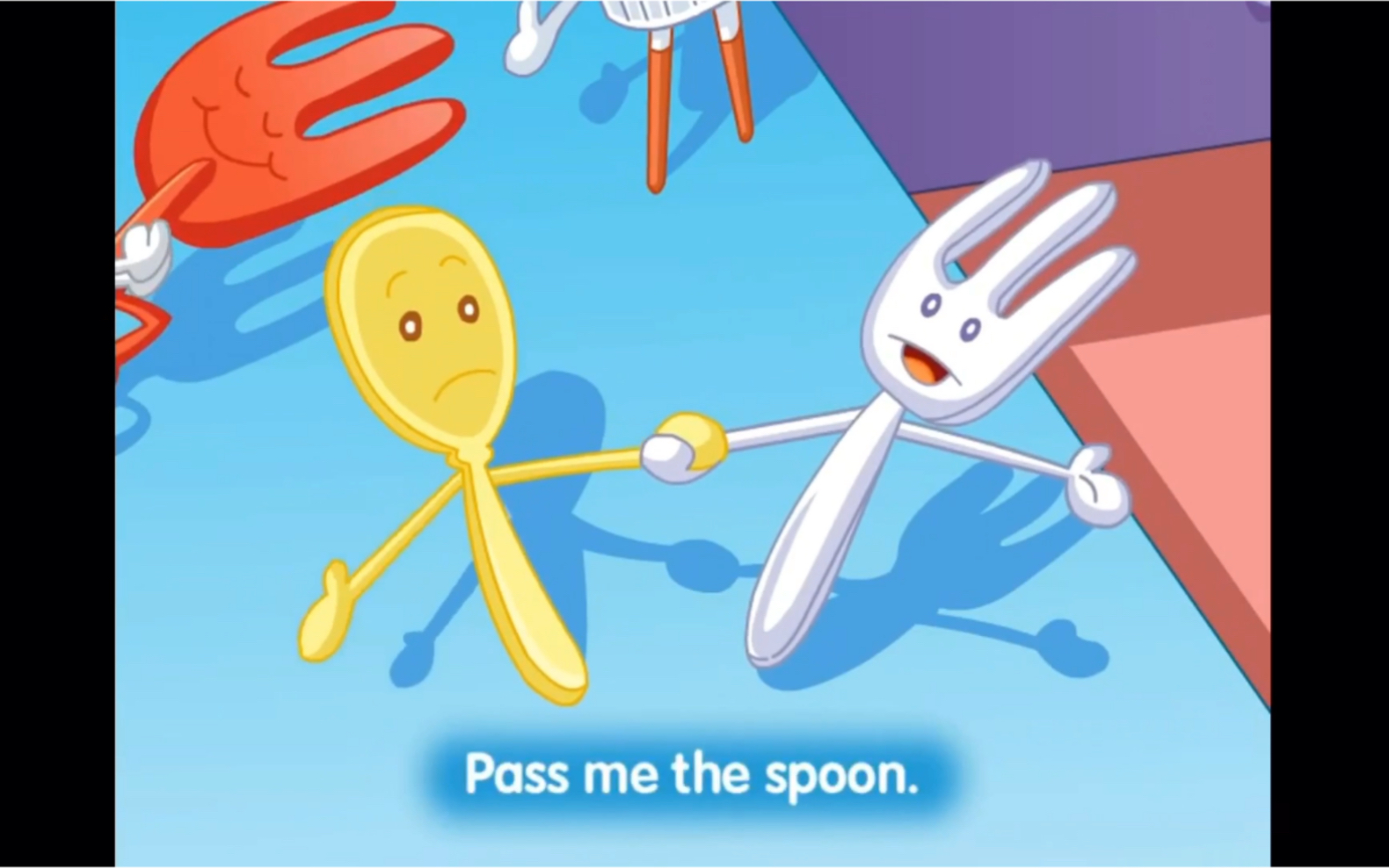 spoon, fork, chopsticks, knife哔哩哔哩bilibili