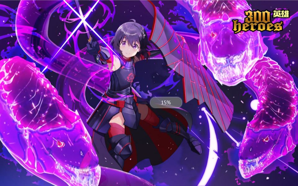 300英雄新英雄梅普露双形态游戏内展示