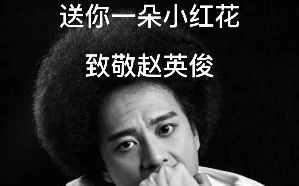 活动作品悼念赵英俊先生原创音乐送你一朵小红花