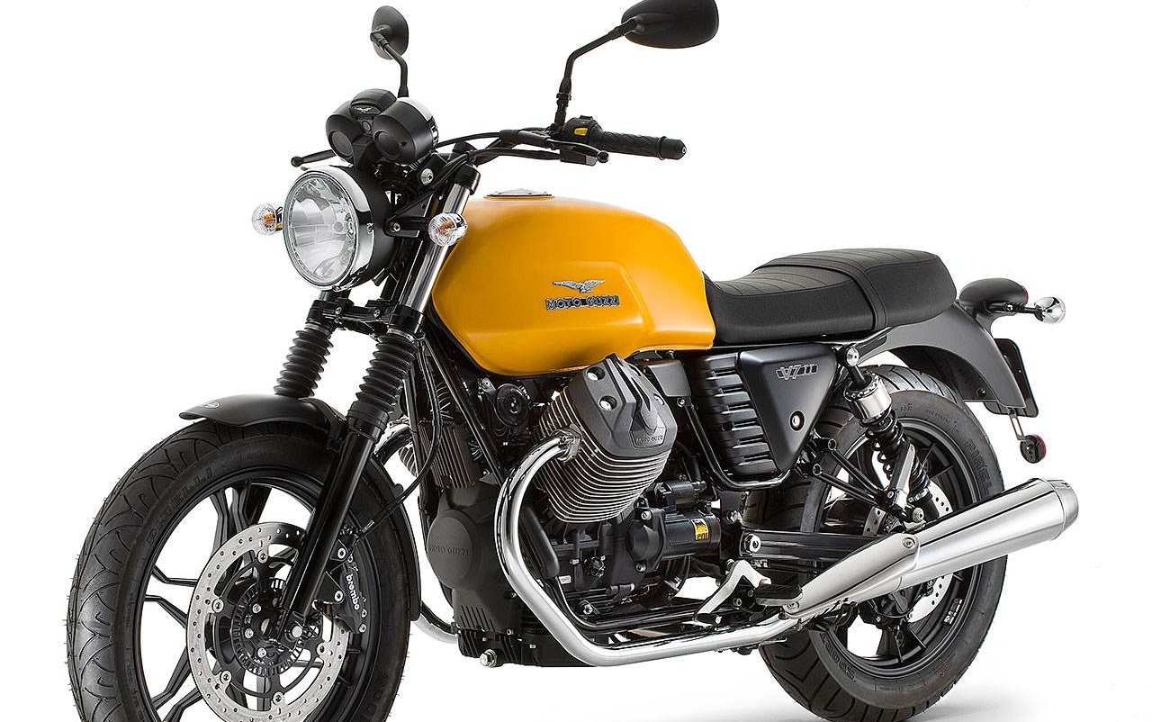 【试驾闲聊】摩托古兹 v7 iii stone 意大利名车