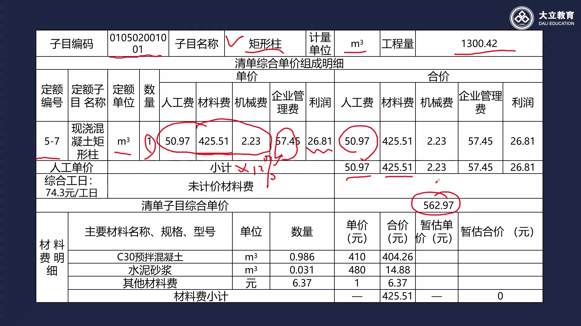 2023年一级造价工程师造价案例密训班梁艳红哔哩哔哩bilibili