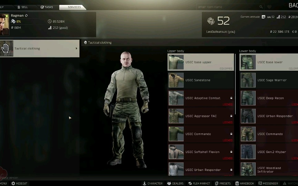 逃离塔科夫usec衣服与手套一览_哔哩哔哩bilibili_逃离塔科夫_第一