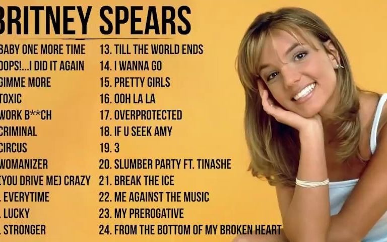 [图]小甜甜布兰妮精选曲集 Britneyspears greatest hits