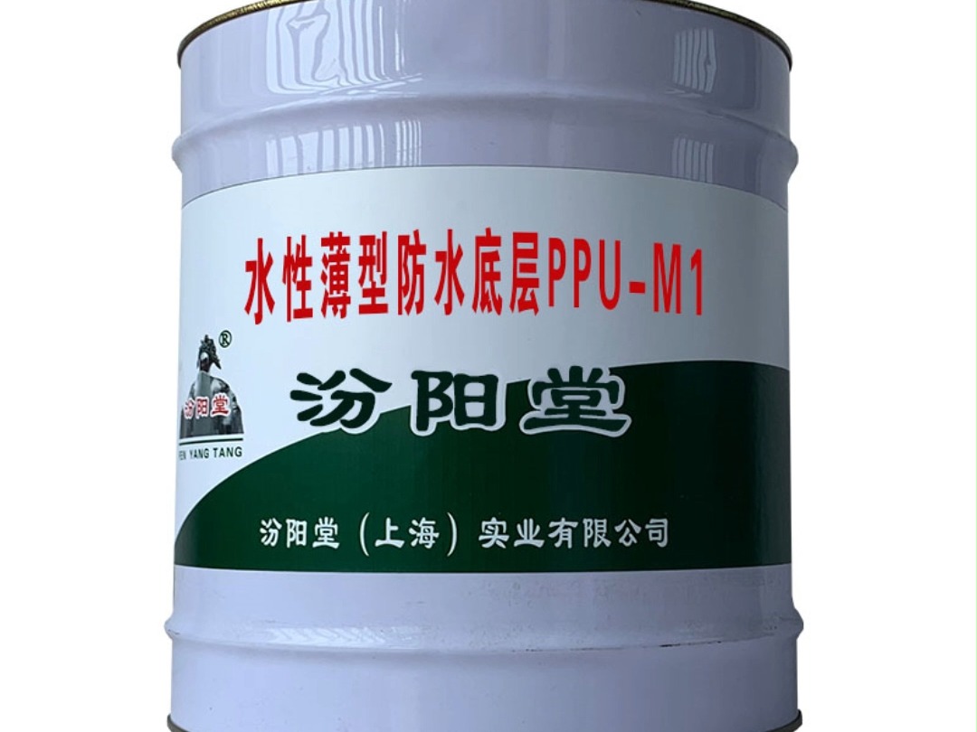 水性薄型防水底层PPUM1,能对表面形成长期保护膜.哔哩哔哩bilibili