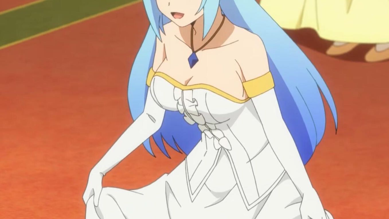 "阿库娅虽然笨,但身材还挺好的~"