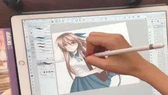 Ipad Pro漫画上色 哔哩哔哩 Bilibili